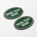 Car Sign Oval Magnet 6 x 4