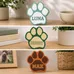 Paw Print Car Sign Magnet