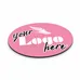 Car Sign Oval Magnet 3-3/4 x 5-3/4