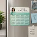 Calendar Round Corner Magnet