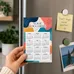 Calendar Square Corner Magnet 3 1/2 x 6