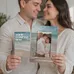 Bus Card Punch Out Picture Frame Magnet