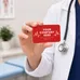 Round Corner Business Card Magnet
