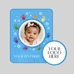 Circle Punch Out Picture Frame Magnet