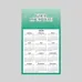 Calendar Sq Crnr Magnet 2-29/32 x 4-15/16