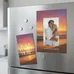 Bus Card Punch Out Picture Frame Magnet