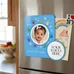 Circle Punch Out Picture Frame Magnet