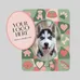 Oval Punch Out Picture Frame Magnets
