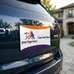 Car Sign Small Rectangle Magnet