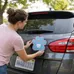 Paw Print Car Magnet 5.75 x 5.75
