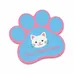 Paw Print Car Magnet 5.75 x 5.75