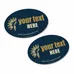Small Oval Car Sign Magnet