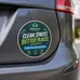Car Sign Magnet 5 1/2 in diam
