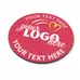 Car Sign Circle Magnet 5 in diam