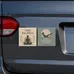 Car Sign Square Magnet 4 x 4