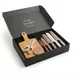 Charcuterie Board Gift Set – 4-Piece Knife & Coaster Set