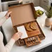 Charcuterie Board Gift Set – Acacia Board & Knife Set