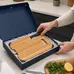 Charcuterie Board Gift Set – Bamboo Swivel Board with Gift Box