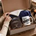 Cozy Gift Set – Sherpa Throw, Beanie & Cocoa