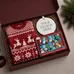 Custom Holiday Gift Set – Women's Ugly Sweater, Socks & Ornament