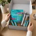 Hydration Gift Set – 18 oz Glass Bottle & Electrolytes