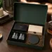 Whiskey Gift Set – Rocks Glasses, Slate Coasters & Wood Box