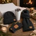 Winter Gift Set – Hat, Gloves, Scarf & 22 oz Copper Tumbler