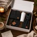 Winter Gift Set – Hat, Gloves, Scarf & 22 oz Copper Tumbler