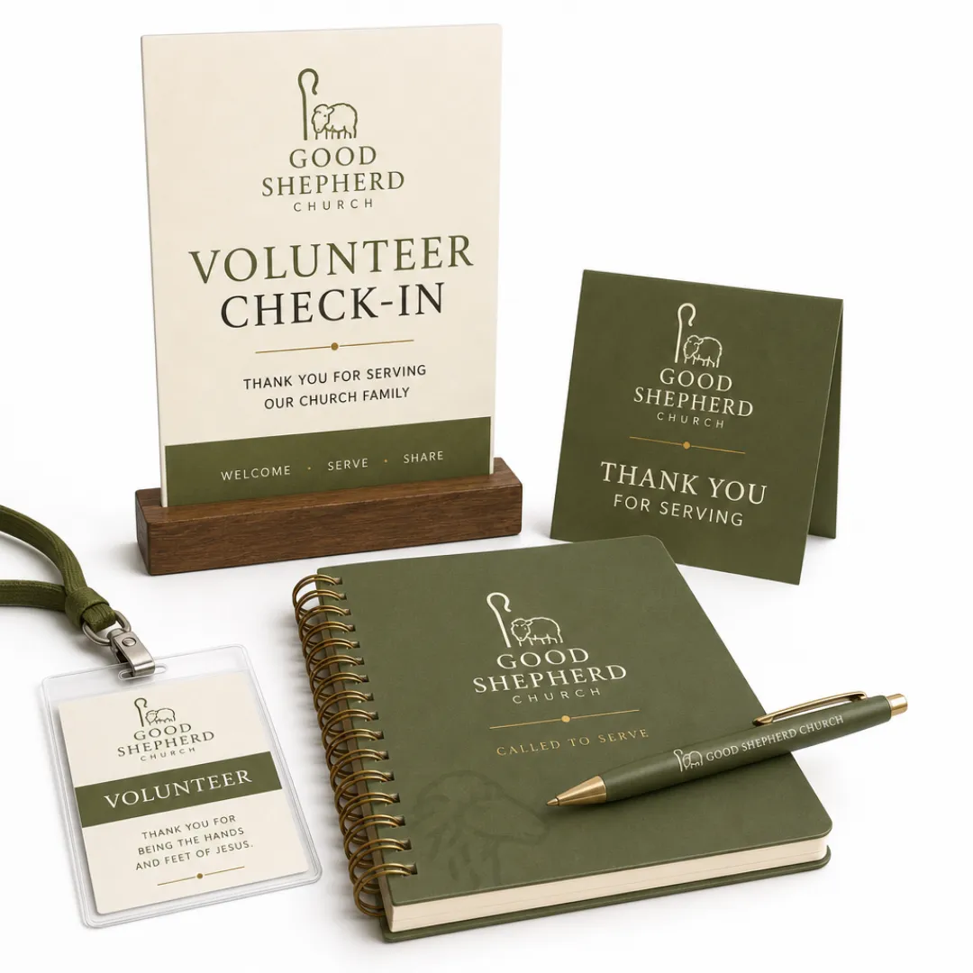 Outreach & Welcome — Visitor bags