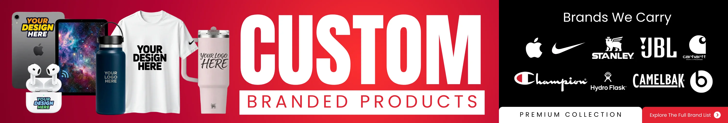 Custom Branded Items & Products