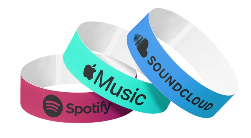 Custom Tyvek Wristbands