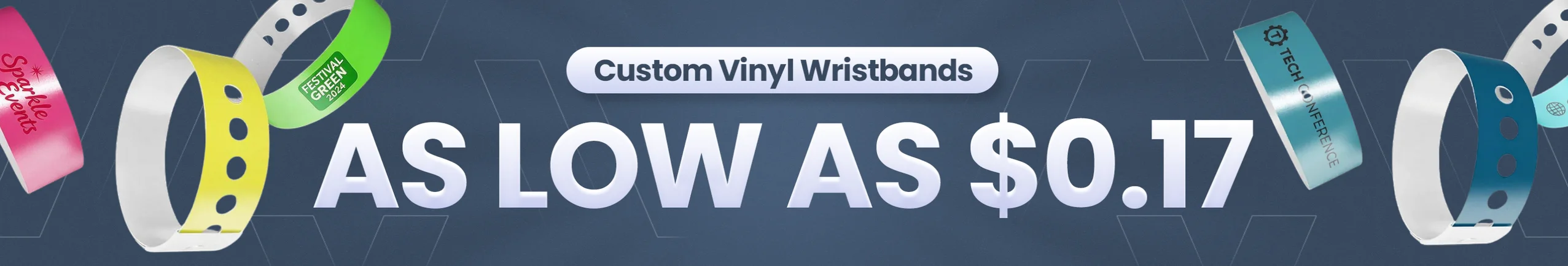 Custom Vinyl Wristbands