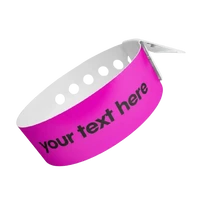 Custom Vinyl <br> Wristbands