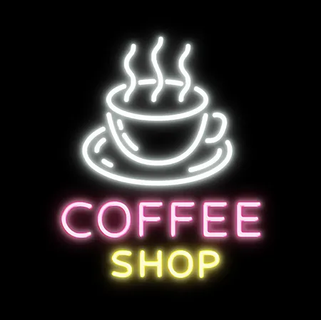 Custom Coffee Shop Neon Signs