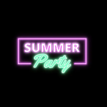 Custom Summer Party Neon Signs