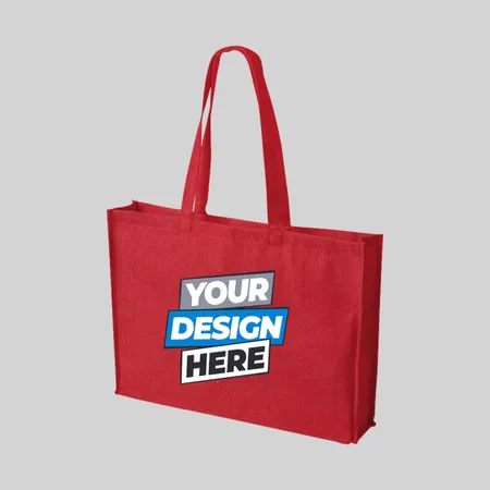 Water-Resistant Medium Shopper Tote Bags