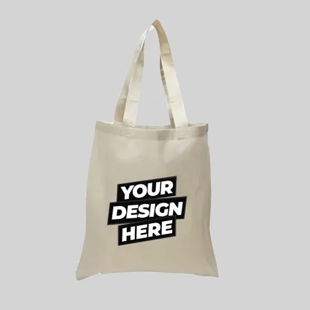 Economy Cotton Tote Bags (Natural)