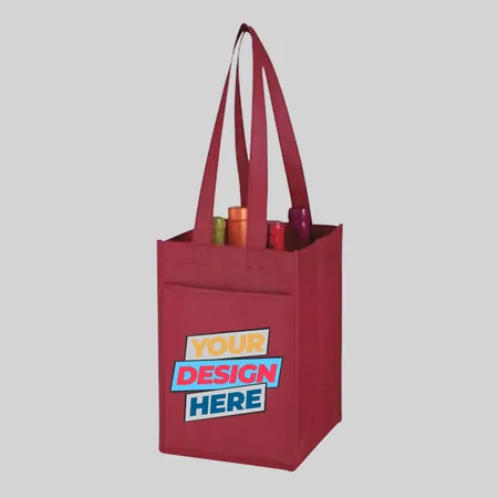 4-Bottle Wine Tote Bag