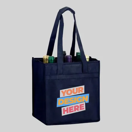 6-Bottle Wine Tote Bag