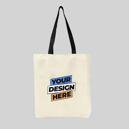 Sublimated Cotton Tote Bags (Natural)