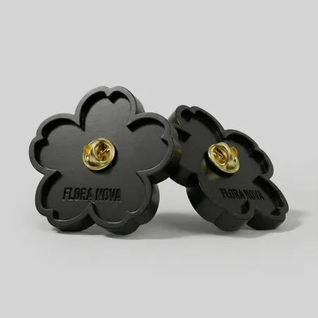 Back Stamp Lapel Pins