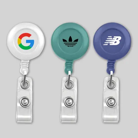 Custom Logo Badge Reels