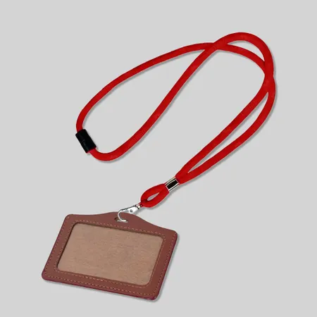 Custom Tubular Lanyard with Badge Holders