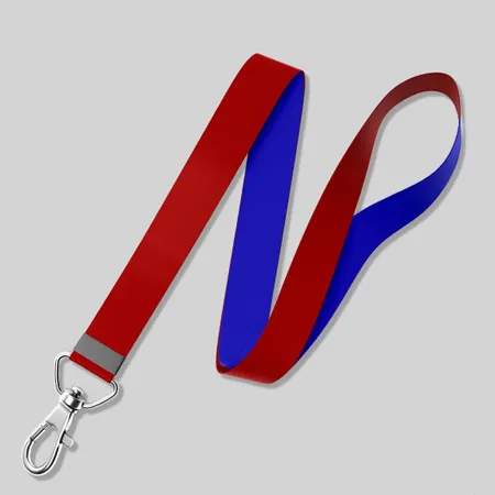 Blank Two-Tone Lanyards