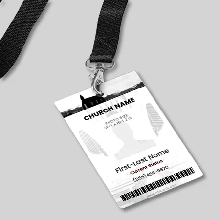 Custom Church ID Name Badges