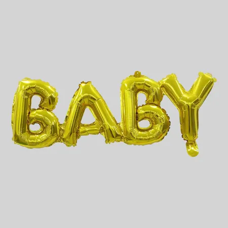 "Baby" Letter Balloon