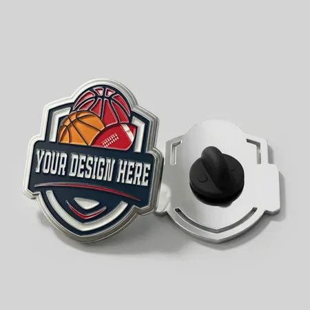 Soft Enamel Sports Pins