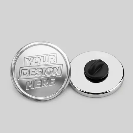 Silver Polished Pins