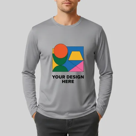 Hanes® Beefy-T® - 100% Cotton Long Sleeve T-Shirt