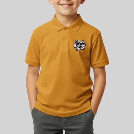 Gildan Youth 6 oz., 50/50 Jersey Polo